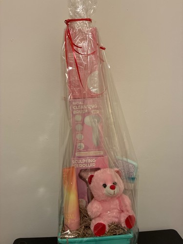 Basket with bear victoria - basket,