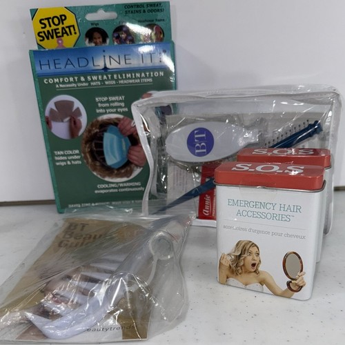 Wig care accessories lot - wig,