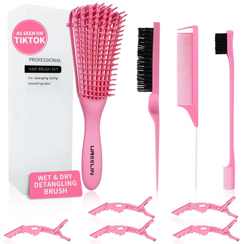 Detangler brush set for - detangler,