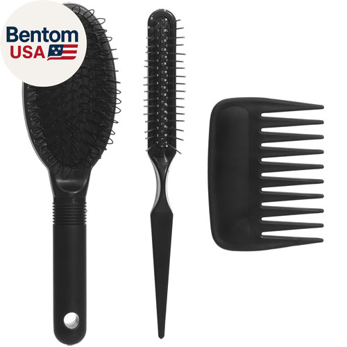 3pcs wig brush comb set - 3pcs, loop