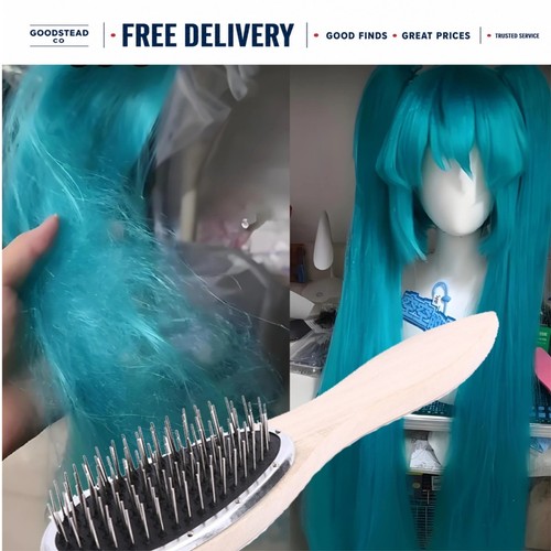 Wig brush anti static steel - anti,