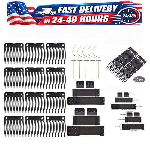 Pcs wig combs sew - combs,