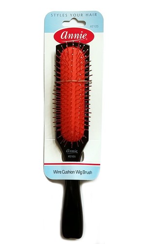 Annie wire cushion - wire, brush