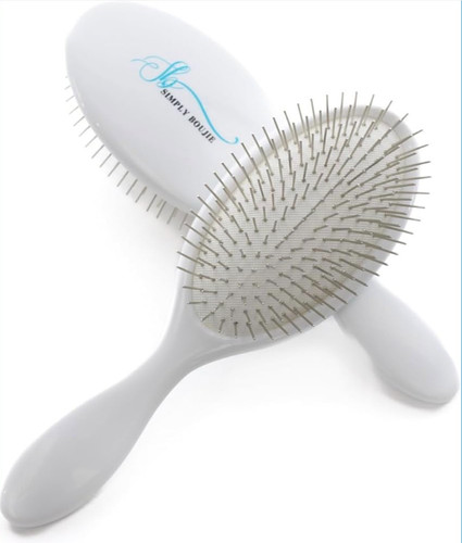 Luxury metal bristle detangler - luxury,